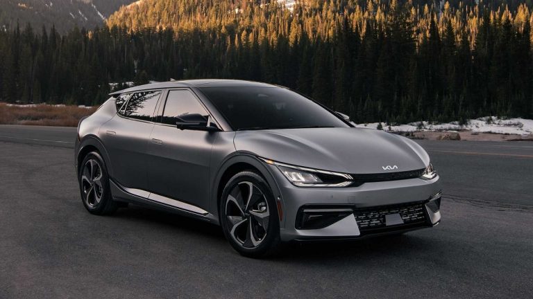 یک رندر غیر رسمی از کراس اوور EV۶ کیا منتشر شد