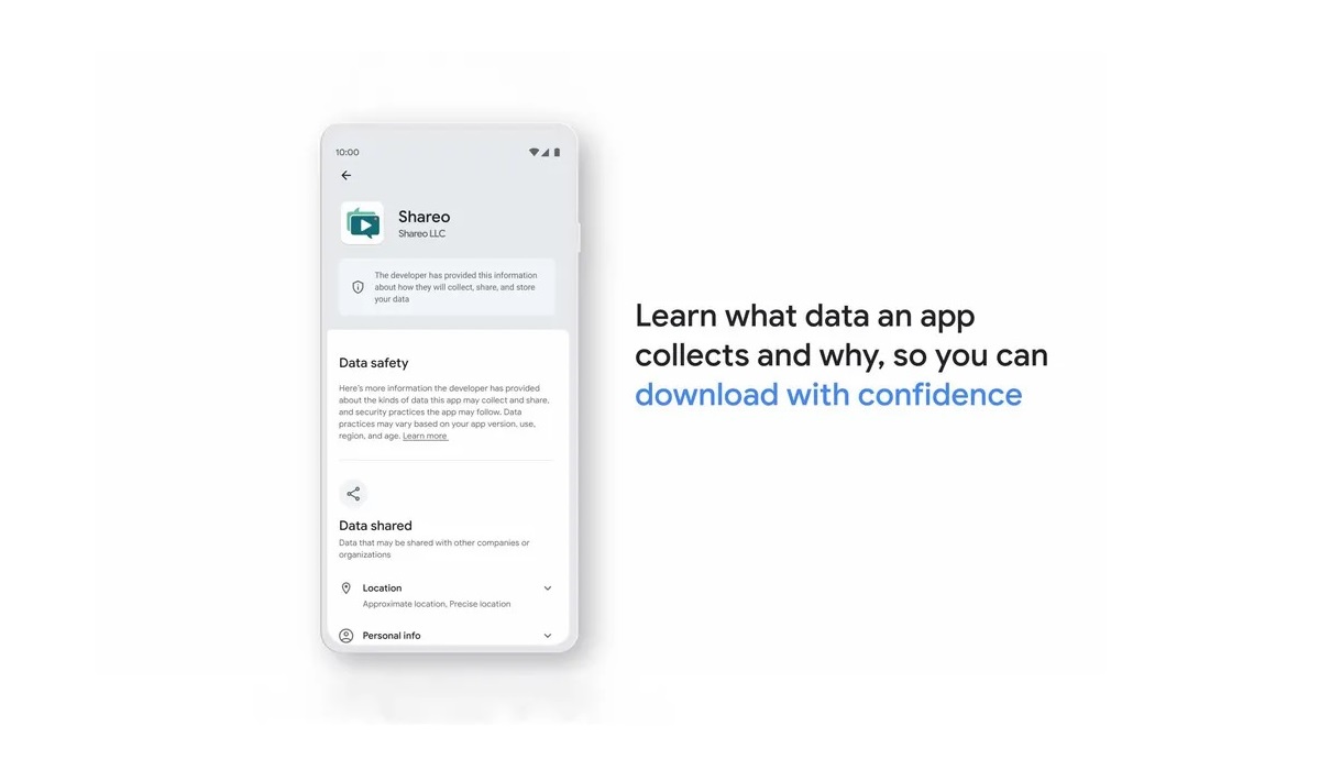 آغاز نمایش برچسب‌های حریم خصوصی برای برنامه‌های پلی استور