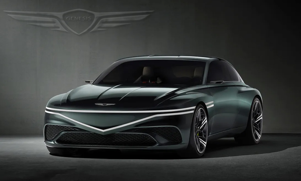 آینده خودروهای برقی جنسیس در کانسپت ایکس اسپیدیوم کوپه