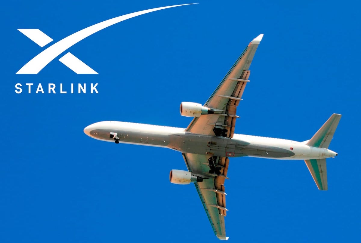 اسپیس ایکس یک قدم به آوردن اینترنت ماهواره‌ای استارلینک به هواپیماها نزدیک‌تر شد