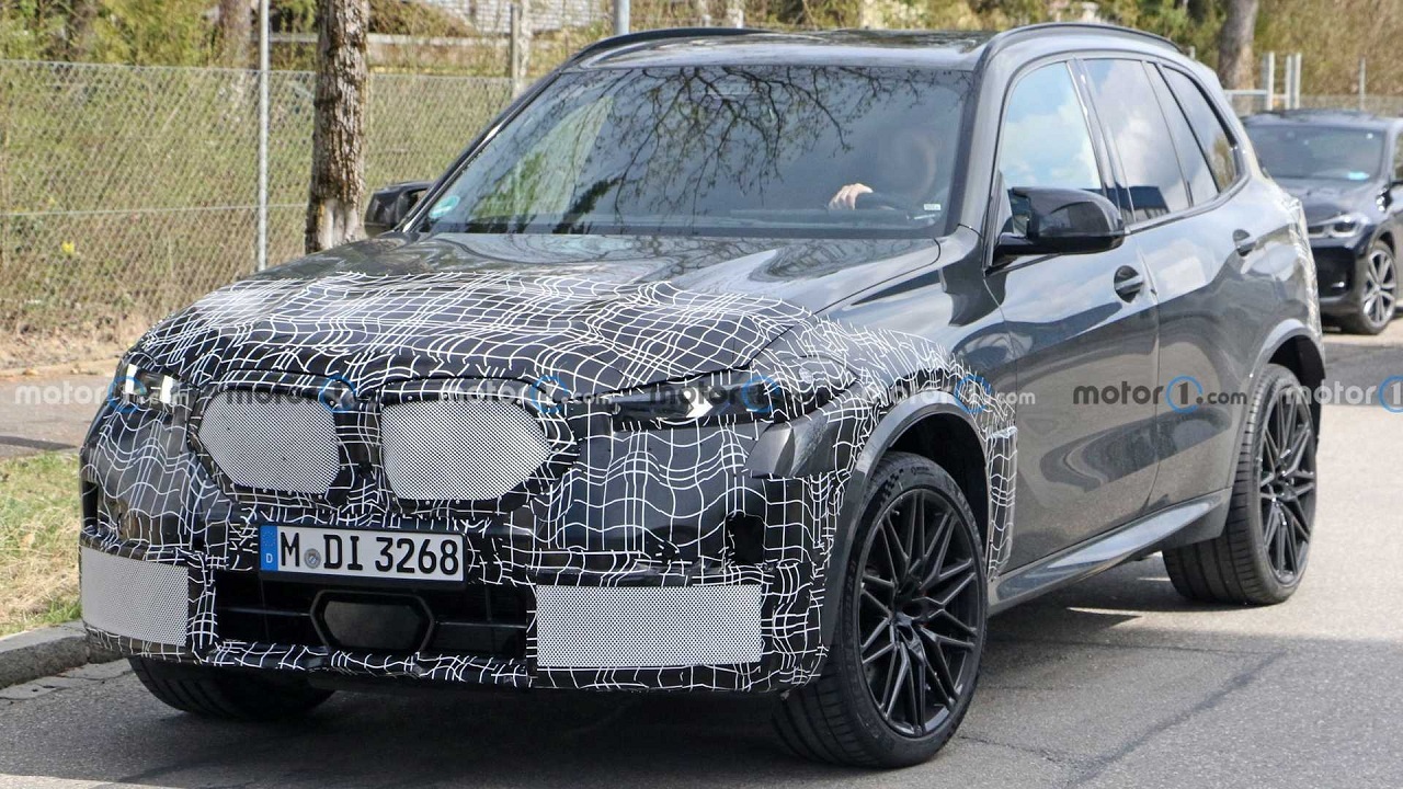 شکار تصاویر جاسوسی جدید از BMW X۵ M