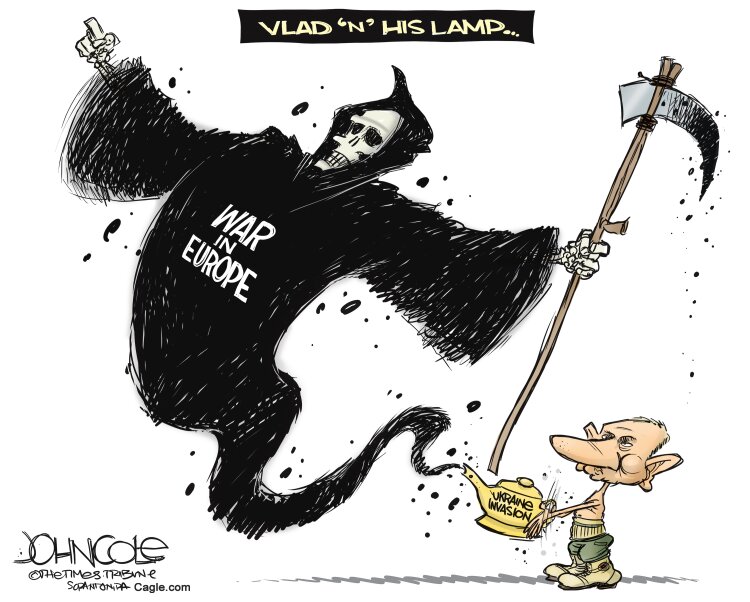 غول آرزوهای پوتین را ببینید!