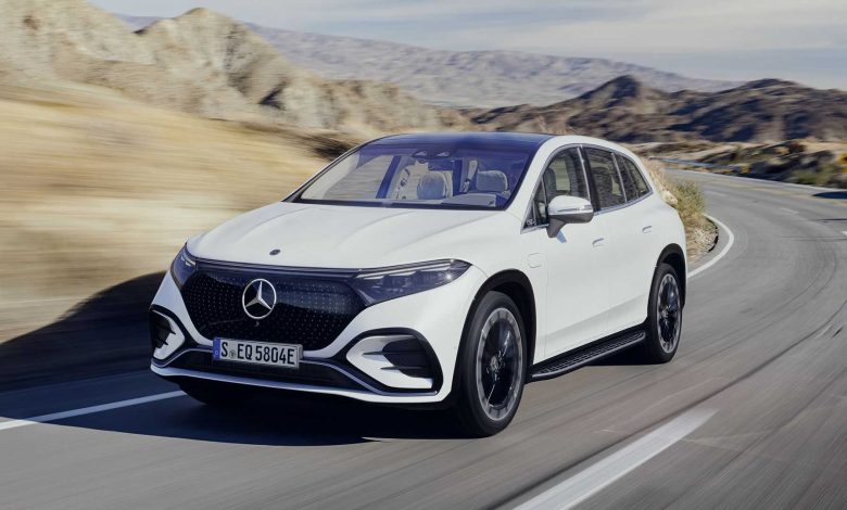 مرسدس بنز EQS SUV معرفی شد؛ پرچمدار اشتوتگارتیها در کلاس شاسیبلندهای برقی