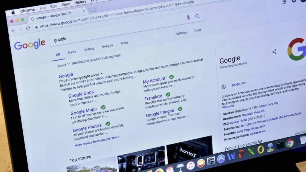موتور جستجوی گوگل در حال آزمایش طراحی جدید: منوی بالای صفحه به سمت چپ می‌رود