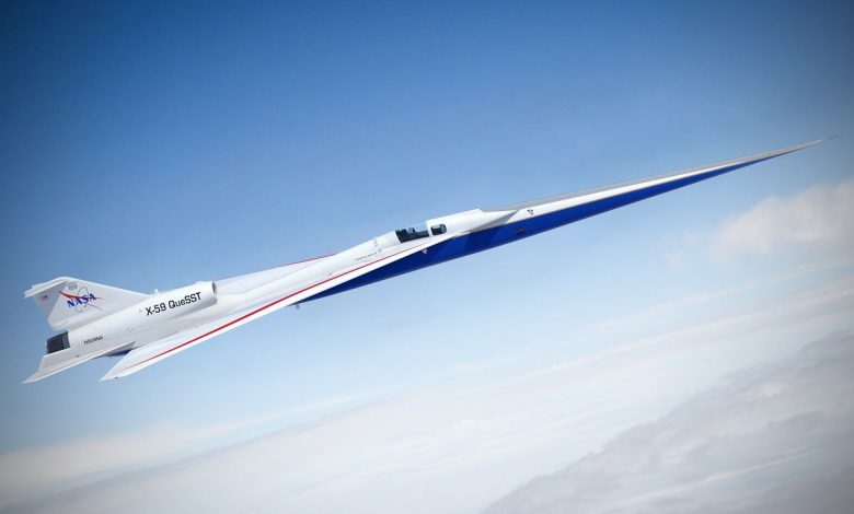 هواپیمای سوپرسونیک X-59 ناسا یک قدم به پرواز نزدیکتر شد