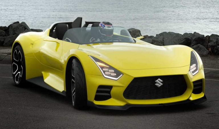 426 اسب بخار برای رودستر فوق جذاب سوزوکی؛ ترکیب سه موتور برقی با قوای محرکه هایابوسا