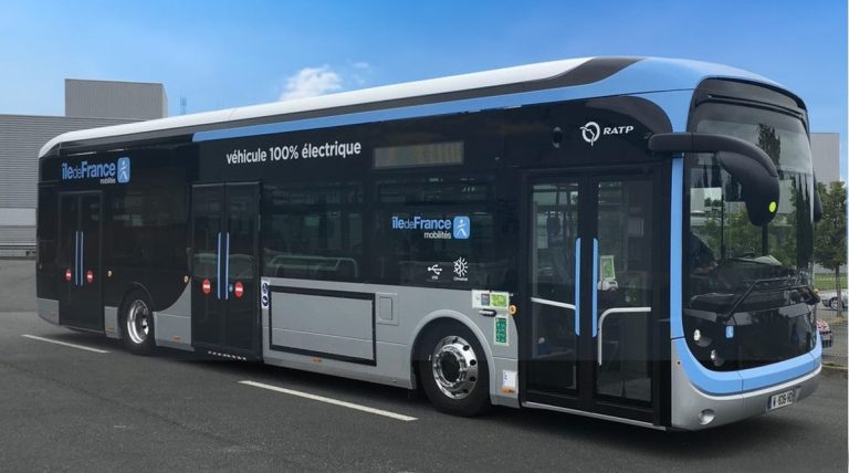 اتوبوس های برقی پاریس جمع آوری شدند؛ نتیجه آتش سوزی دو اتوبوس طی یک هفته