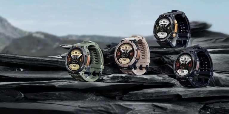 امیزفیت تی‌رکس 2 معرفی شد: ساعت هوشمند جان‌سخت با باتری نیرومند