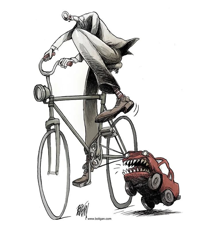 ببینید: مراقب باشید خودروها پاچه شما را نگیرند!