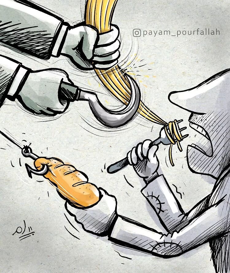 ببینید چه بر سر خورد و خوراک مردم آمد!