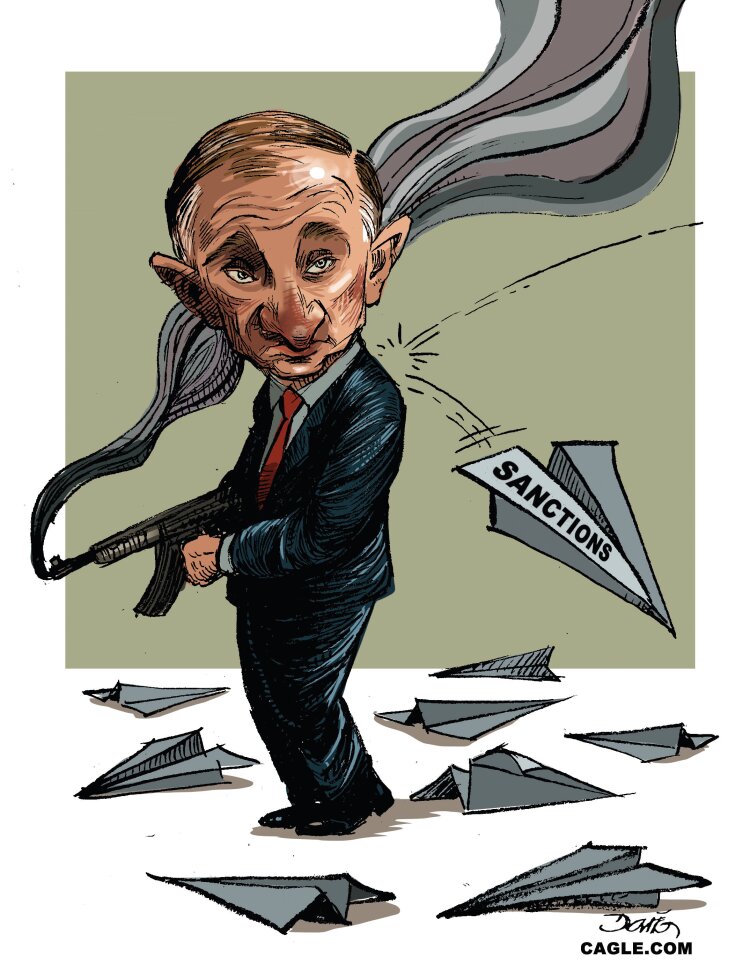 تاثیر تحریم‌ها روی پوتین را ببینید!