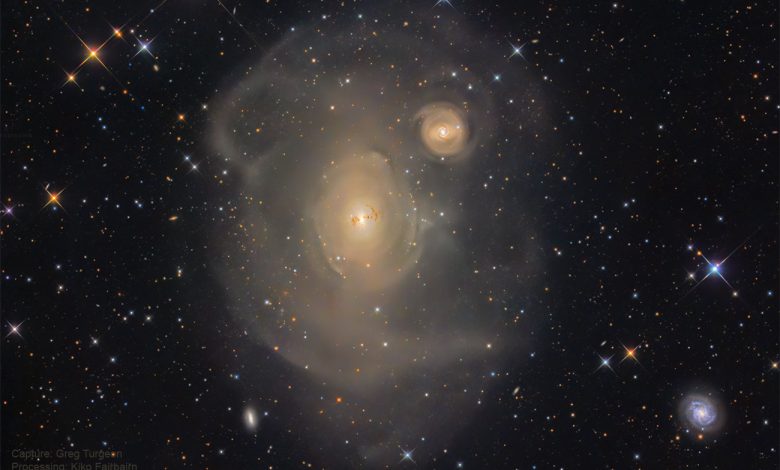 تصویر روز ناسا: زندگی پس از مرگ کهکشان NGC 1316