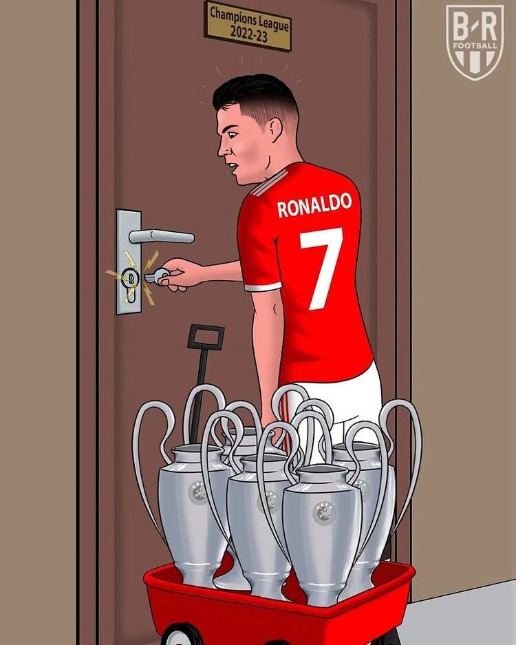 تلاش رونالدو برای فرار از منچستر را ببینید!