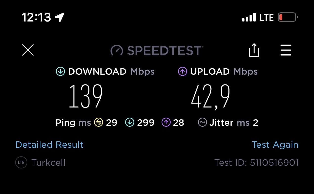 سه حالت اندازه‌گیری پینگ به Speedtest اضافه شد