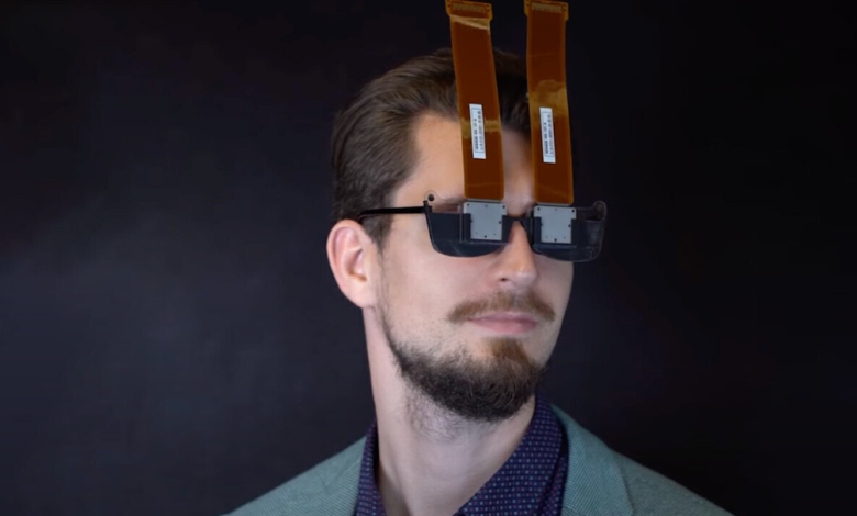 عینک واقعیت مجازی فوق‌العاده باریک انویدیا رقیب هدست‌های بزرگ می‌شود