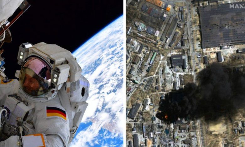فضانورد ایستگاه فضایی بین‌المللی: جنگ اوکراین از فضا قابل مشاهده بود