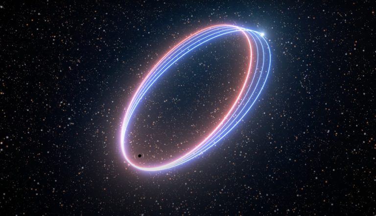 ویدئوی شبیه‌سازی ناسا از چرخش ستارگان به دور سیاهچاله در یک سیستم دوتایی [تماشا کنید]