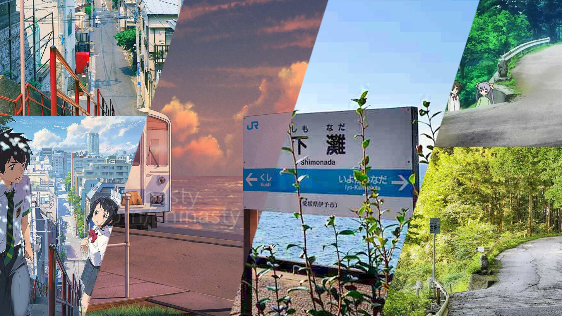 لوکیشن های واقعی در انیمه ها | از مدرسه تویوساتو تا حمام هیولاها!