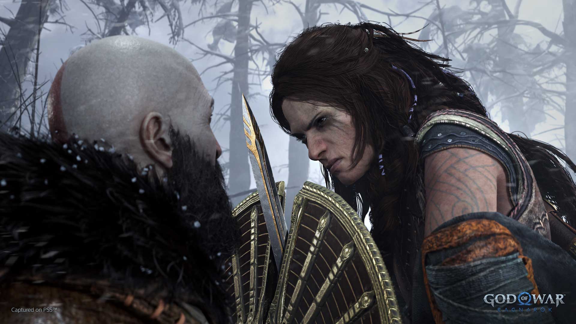 انتشار تصویر هنری جدید از بازی God of War Ragnarok