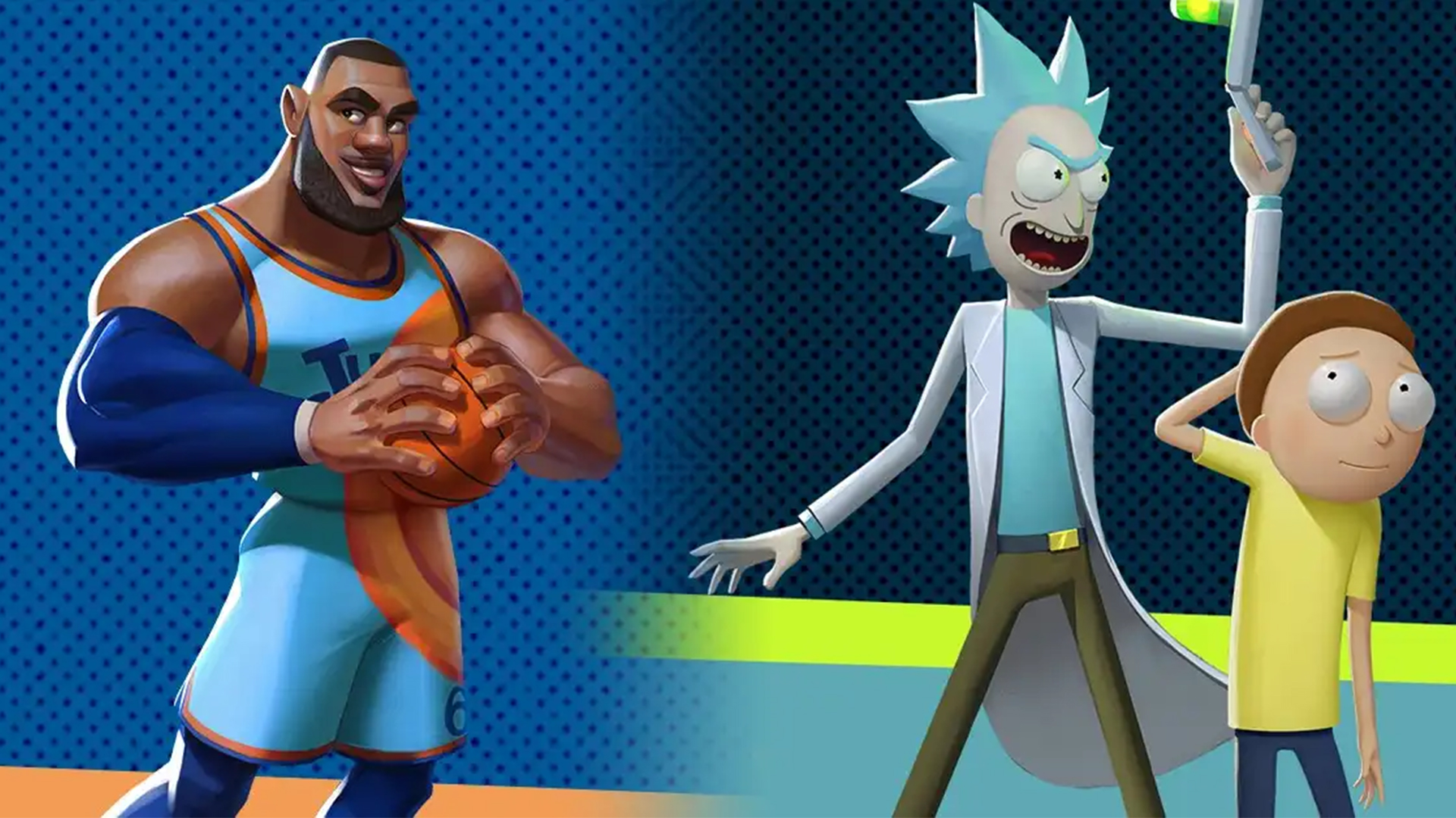 قرارگیری ریک و مورتی به همراه لبران جیمز در فهرست مبارزهای MultiVersus