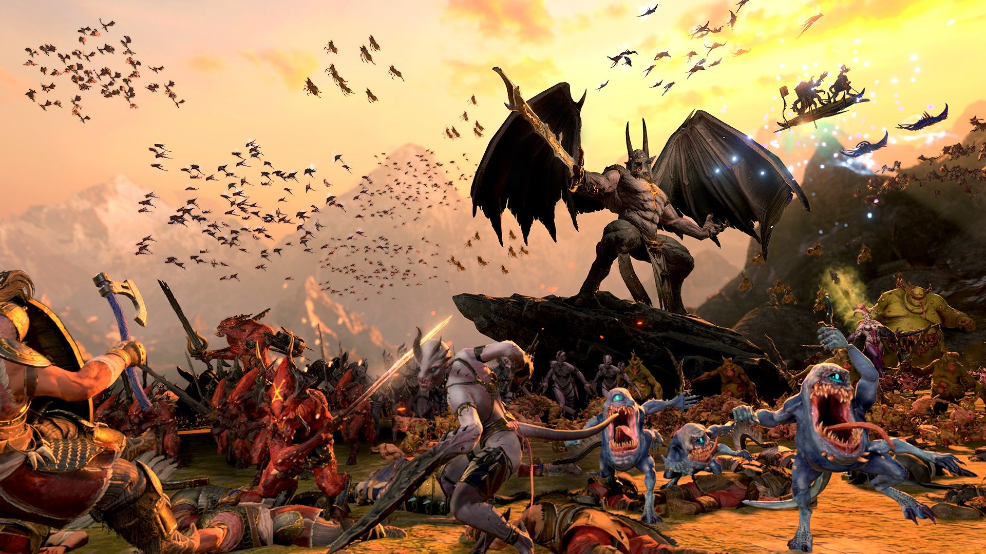 لردهای افسانهای در بسته الحاقی Immortal Empires بازی Total War: Warhammer 3