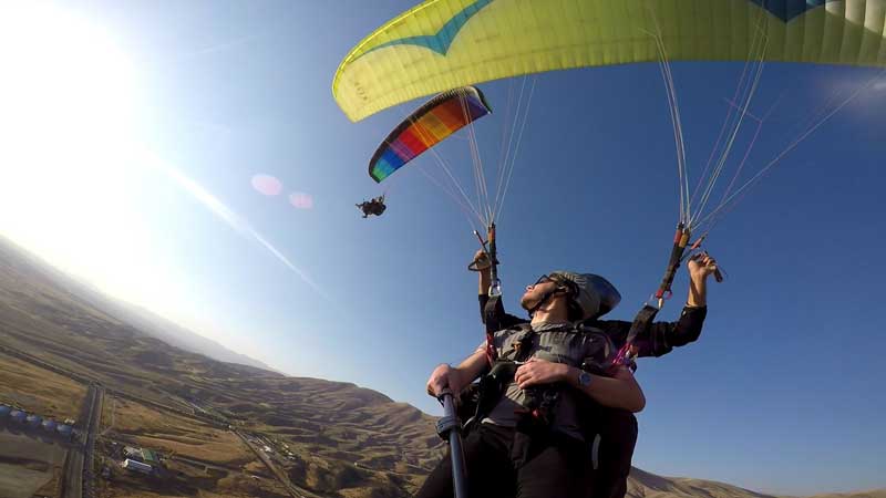 عکاسی در پاراگلایدسواری