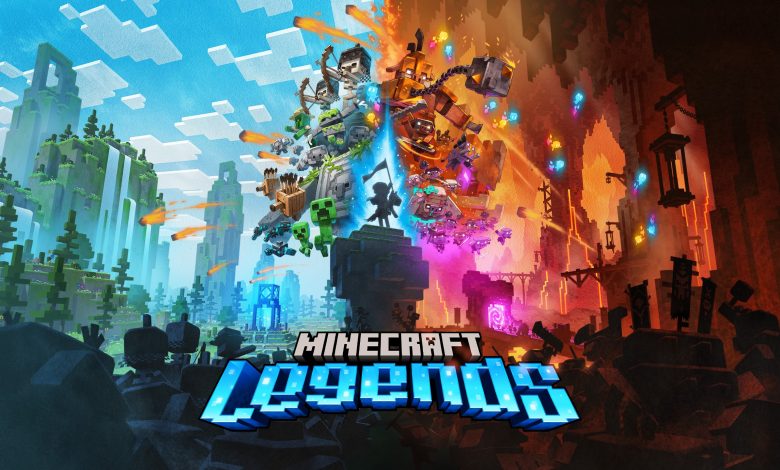 نمایش مبارزات استراتژیک در تریلر جدید Minecraft Legends