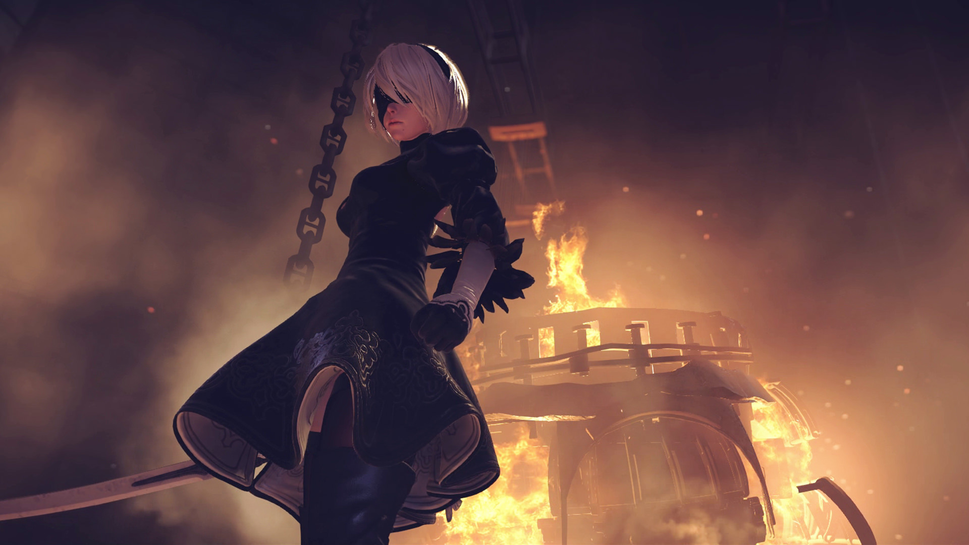 پخش تریلر گیم پلی بازی NieR: Automata – The End of YoRHa Edition