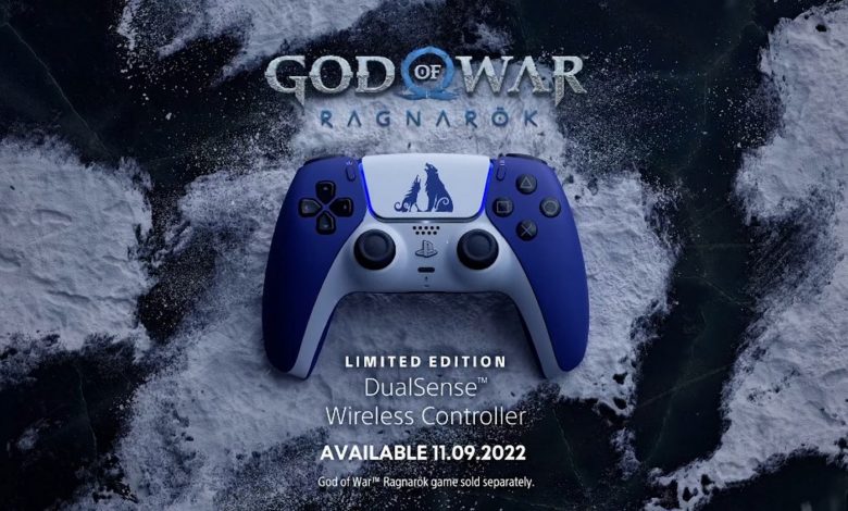 رونمایی از کنترلر دوال‌سنس ویژه بازی God of War Ragnarok