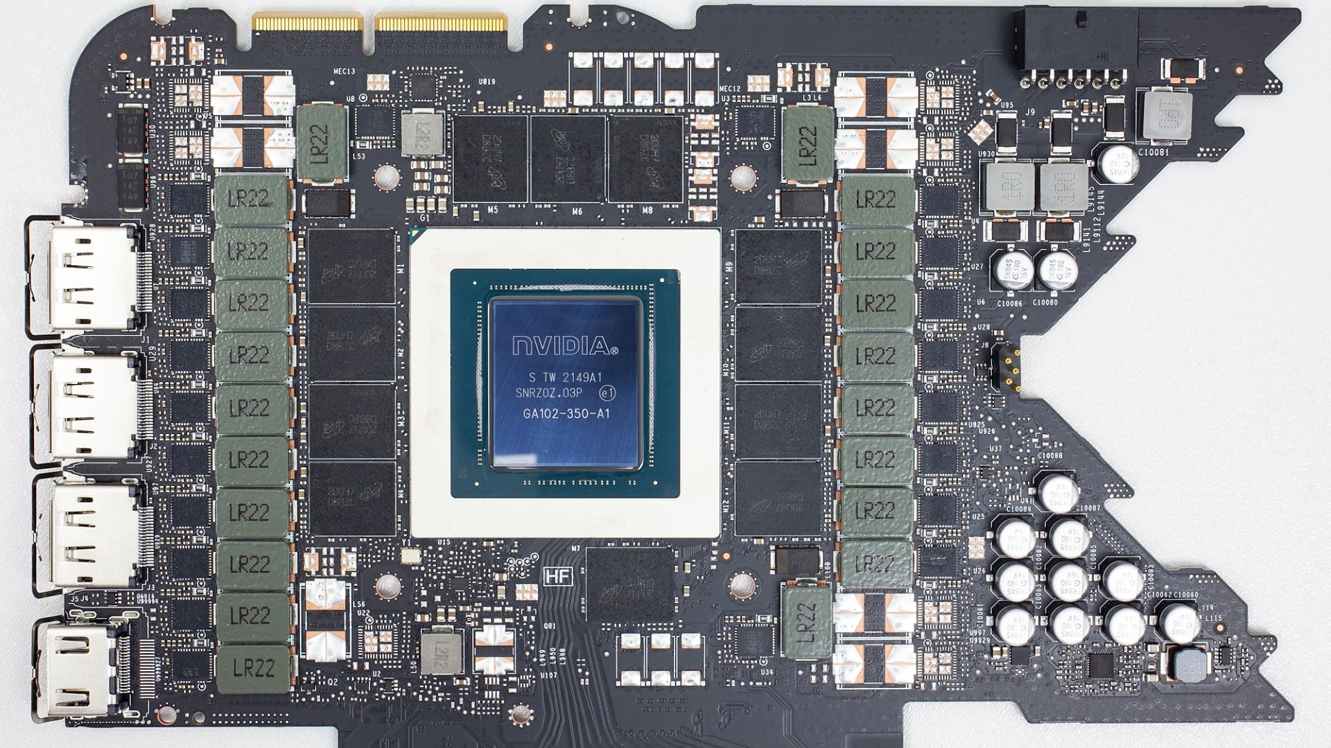 رونمایی از PCB کارت گرافیک RTX 4090 Founders Edition