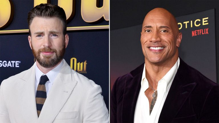 حضور کریس ایوانز و دواین جانسون در اولین تصویر فیلم کمدی و اکشن جدید آمازون