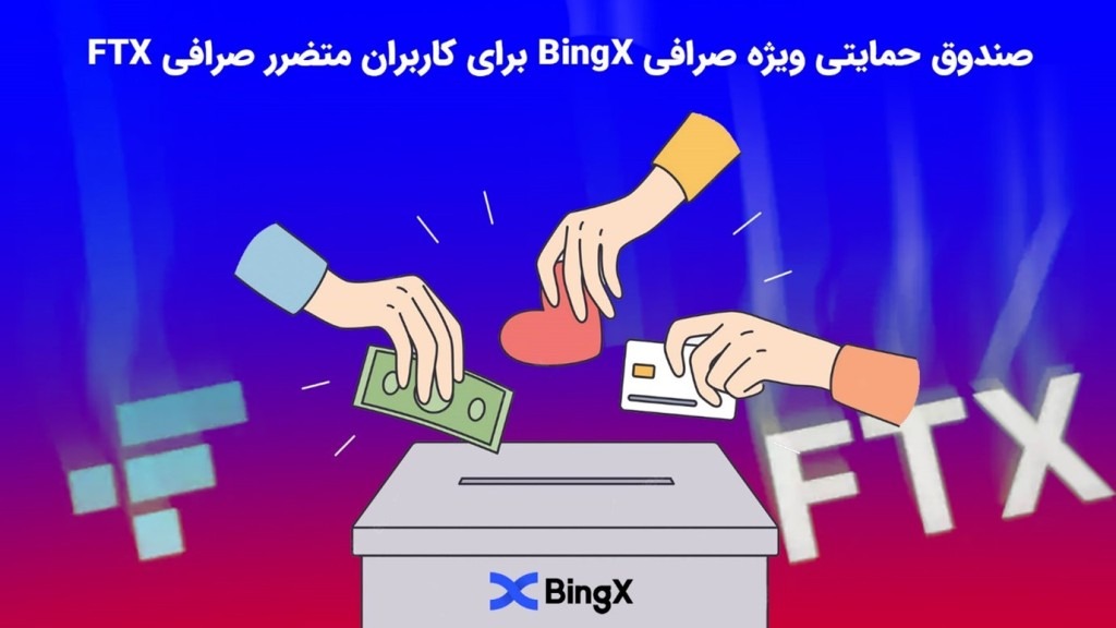 صندوق حمایتی ویژه صرافی BingX برای کاربران متضرر صرافی FTX