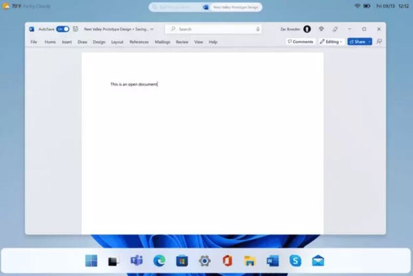 بی‌دقتی مایکروسافت و لو رفتن اتفاقی طرح جدید ویندوز / عکس