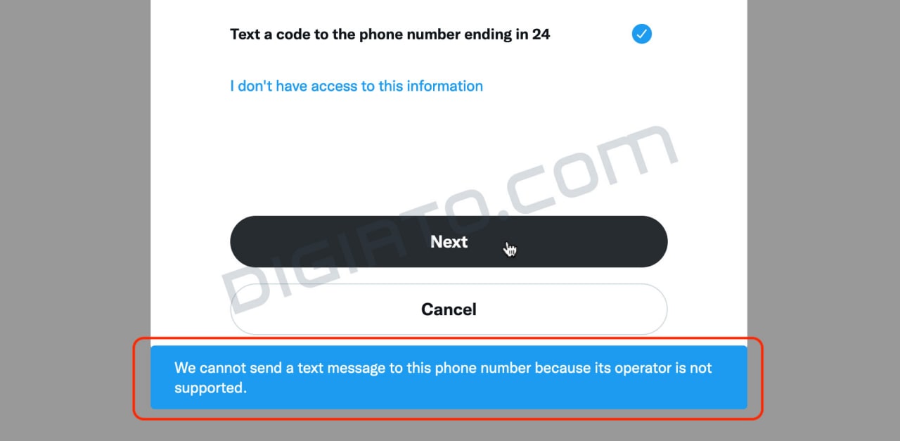 توییتر دیگر برای کاربران ایرانی کد ورود نمی‌فرستد!