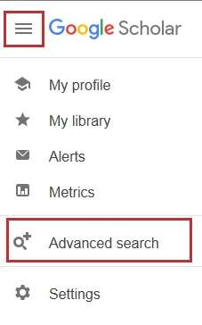 جستجوی پیشرفته در گوگل اسکولار
