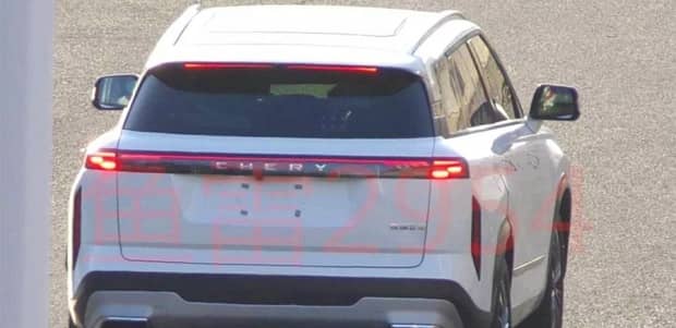 اولین تصاویر از شاسی بلند جدید چری