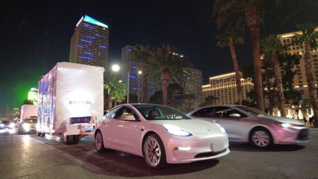 تسلا مدل 3 یدک کش 9 تنی