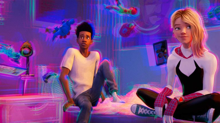 مایلز مورالز و اسپایدر گوئن در تصویر تازه انیمیشن مرد عنکبوتی 2 | تریلر جدید بهزودی