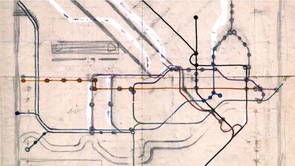 چرا این نقشه ۹۰ ساله یک شاهکار است؟ 