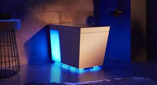 توالت هوشمند هوشمند مجهز به چراغ، اسپیکر و دستیار صوتی! / عکس