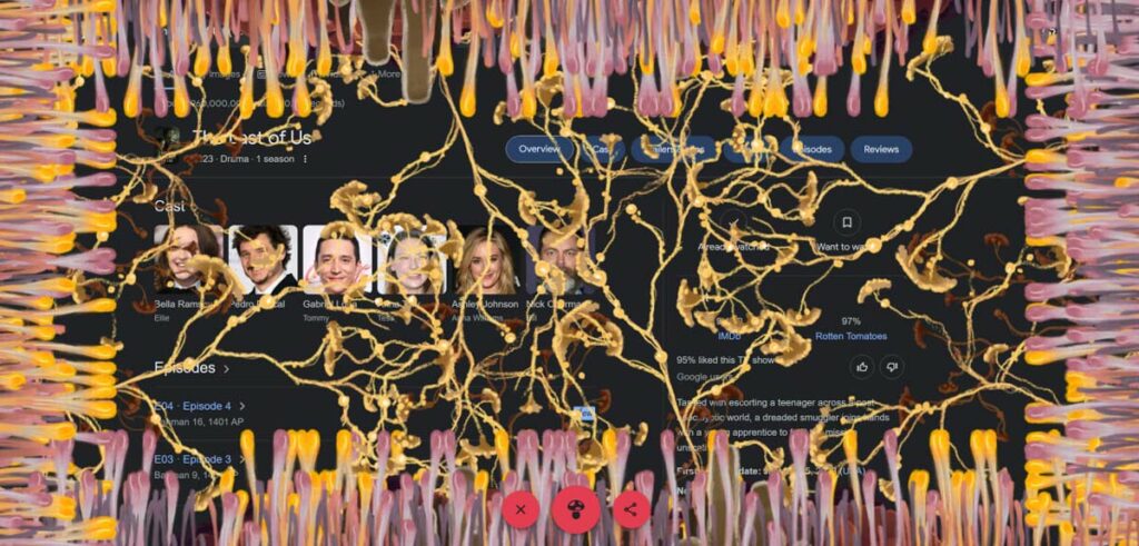 حمله قارچها را با جستجوی نام سریال تجربه کنید