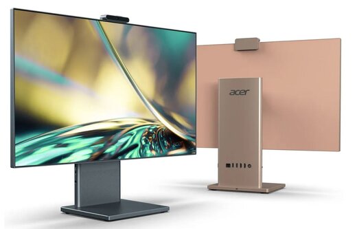 دوئل کامپیوتر همهکاره ایسر با آیمک اپل / عکس