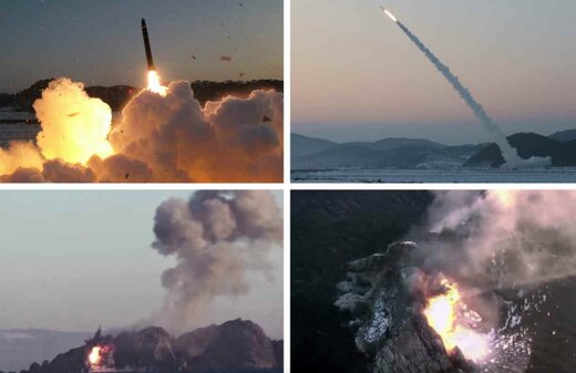 رونمایی از راکت‌انداز غول‌پیکر اتمی کره‌شمالی / عکس