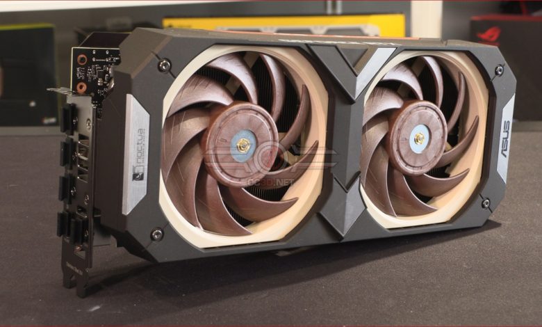 رونمایی ایسوز از کارت گرافیک RTX 4080 Noctua Edition