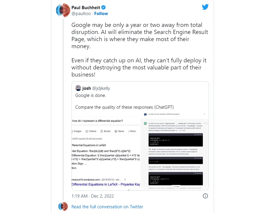 عمر گوگل به سر آمده؟