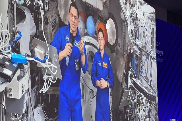 عکس | با کیفیت‌ترین تماس تصویری از فضا محقق شد