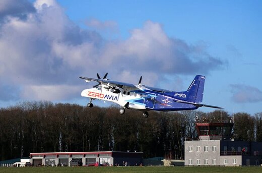 عکس | بزرگ‌ترین هواپیمای هیدروژنی-الکتریکی جهان به پرواز درآمد