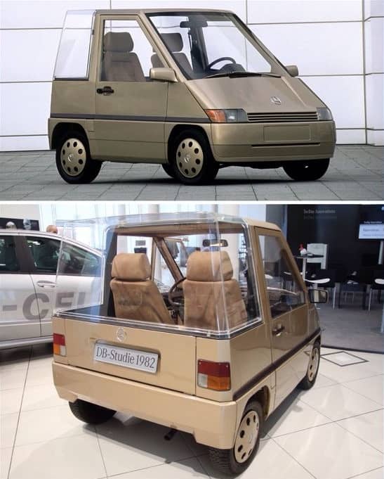 خودروی عجیب مرسدس بنز نافا