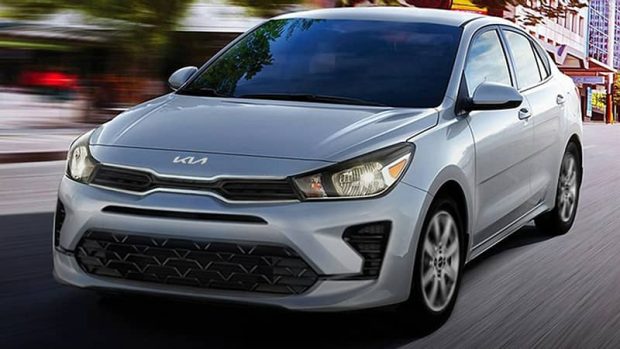 نمای جلو کیا ریو مدل ۲۰۲۳ کوشا خودرو