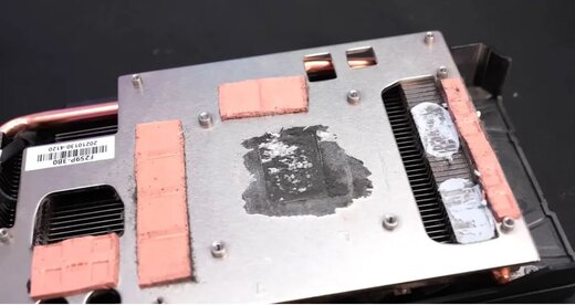 فلز مایع چه بلایی سر کارت گرافیک می‌آورد؟ / عکس